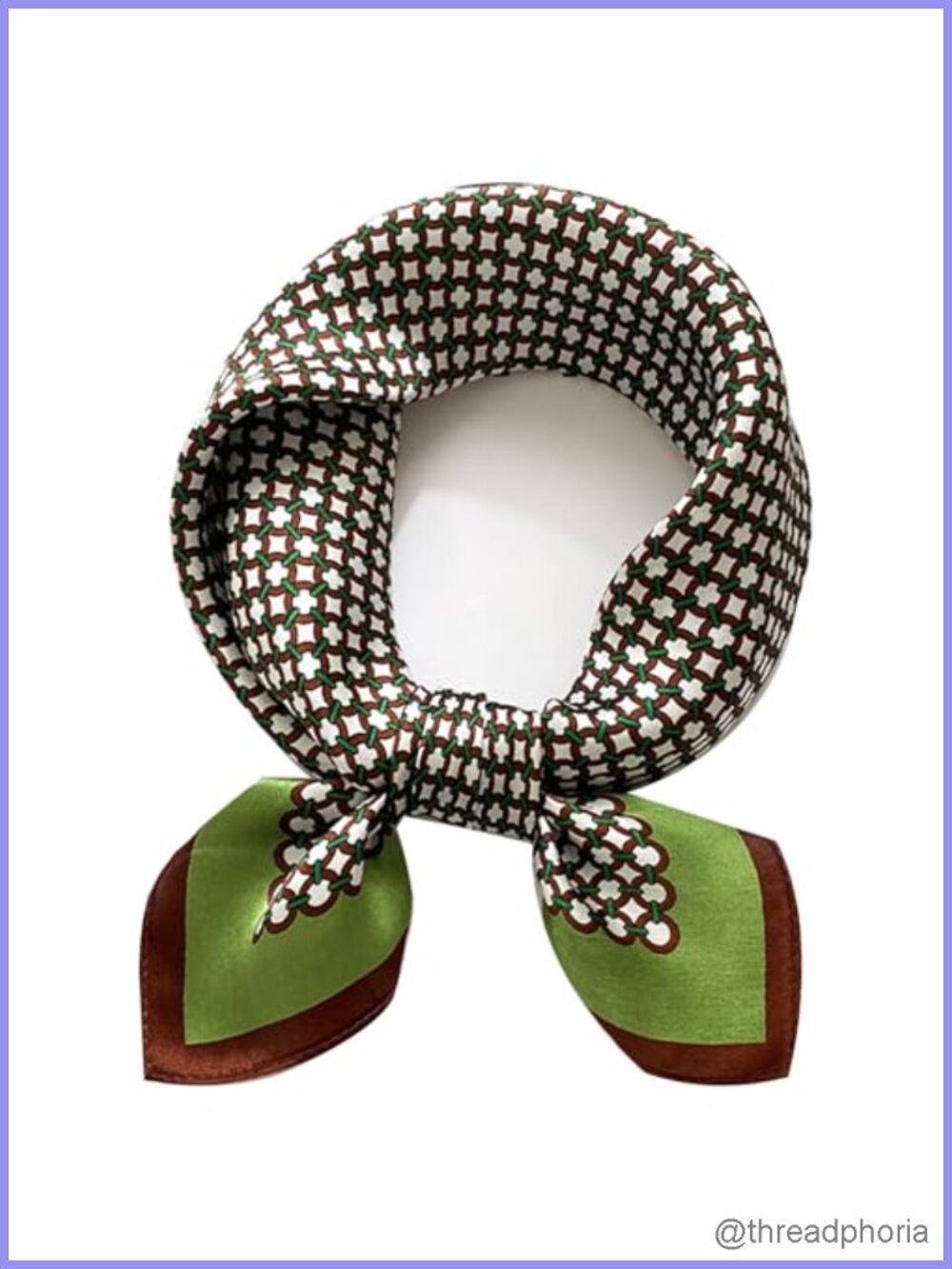 100% Mulberry Silk Square Scarf for Women 21x21 Lightweight Fashion Accessory